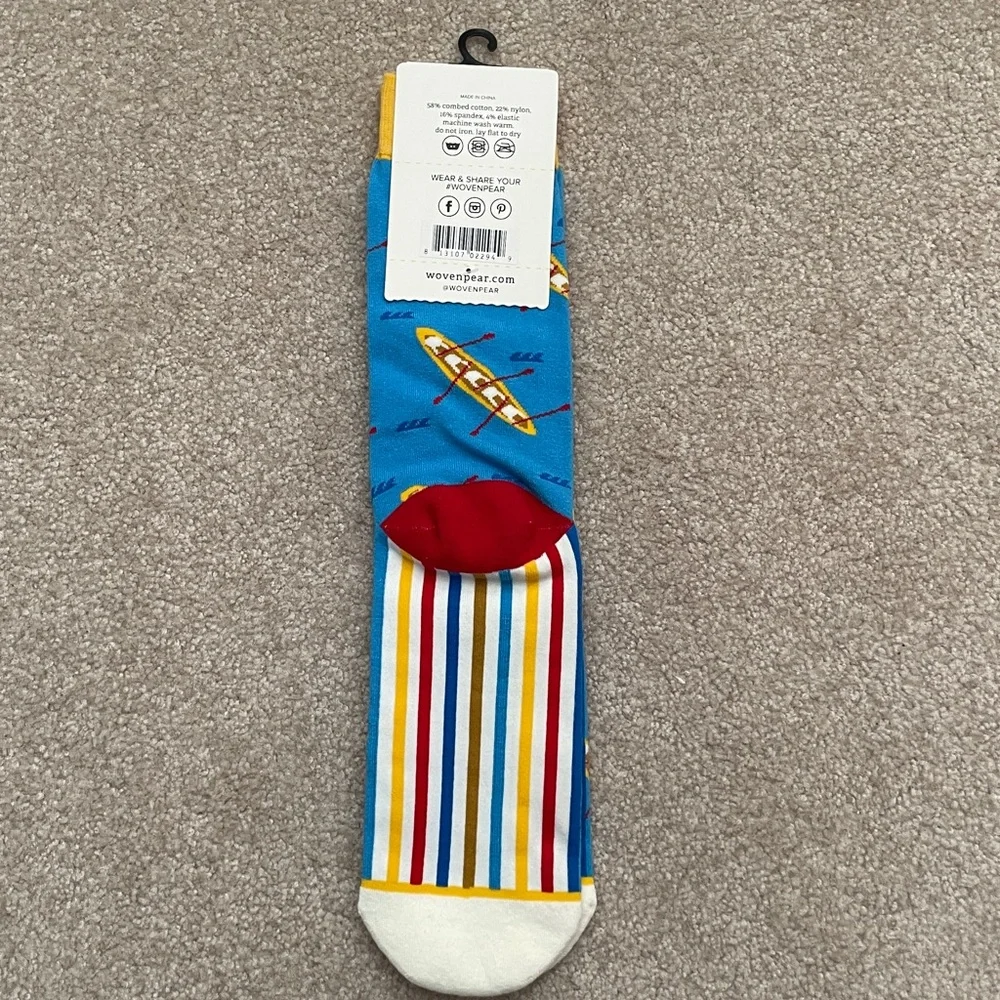 Blue Rowing Socks - Picture 4 of 5